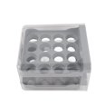 thumbnail image 1 of Egg Drawer,Egg Drawer Double Layer Egg Holder Clear Egg Storage Box Top-Notch Performance, 1 of 7