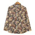 thumbnail image 7 of Chuancc Shirts For Women Long Sleeve Shirts For Women Fall Clothes Womens Office Tops Fall Outfits Tops For Women Trendy Button Down Shirts For Women Gray XL, 7 of 7
