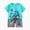 Mint Green, variant on HCNTES Toddler Baby Boy Clothes for Boys Cute Summer Short Sleeve T Shirt Tops Shorts Clothes Sets Baby Boy Outfits