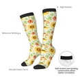 thumbnail image 6 of Fotbe Autumn Theme print Women's Men's Novelty Crew Socks Cotton Socks Knee High Socks for Walking,Running,Nurses,Pregnancy, 6 of 8