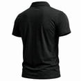 thumbnail image 3 of Men's Polo Shirts Short Sleeve Casual Summer Golf Shirts Classic Collared Shirt with Pocket 2XL, 3 of 5