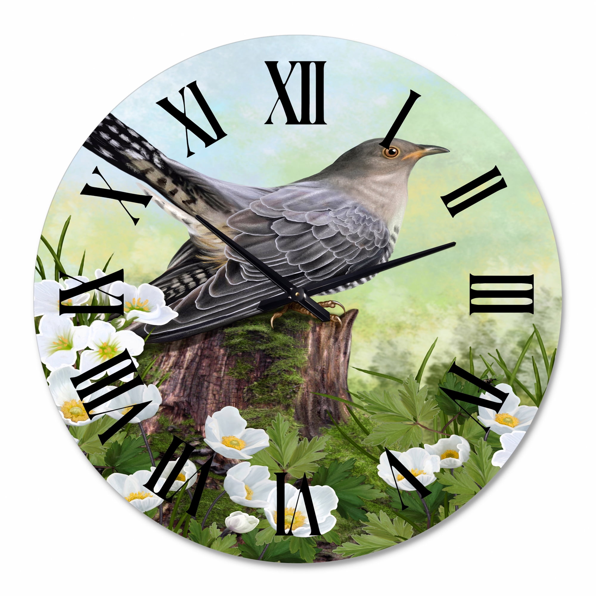 Designart 1 in Traditional Wall Clock