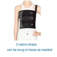 thumbnail image 2 of Rib Brace Broken Rib Belt, Chest Brace Elastic Rib Support Brace for Men and Women, Chest Binder to Reduce Rib Cage Pain(S 25" to 33"), 2 of 5