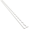 thumbnail image 6 of Ekena Millwork 94"H x 3/4"T Casablanca PVC Adjustable Decorative Slat Wall Panel Kit, Unfinished (contains 30 Slats + 1 Straight Edge Starter Slat), 6 of 15