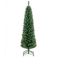 thumbnail image 1 of Árbol de Navidad artificial forma de lápiz 150 cm 295 puntas de ramas Costway, 1 of 5