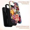 thumbnail image 5 of Retro Fun Collage Phone Case, Take It Easy Artistic iPhone Cover, Unique Protective Case for iPhone 17 16 15 14 13 12 11 Pro Max Plus Mini, 5 of 6
