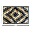thumbnail image 4 of Flash Furniture Teagan Rectangular Southwestern Black, Beige, Blue Area Rug, 5' x 7', 4 of 7