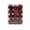 Burgundy, variant on Darzheoy 24Pcs Christmas Ball Ornaments Shatterproof Christmas Decorations Tree Balls Xmas Hanging Balls for Xmas Trees Wedding Party Holiday Decorations 30mm