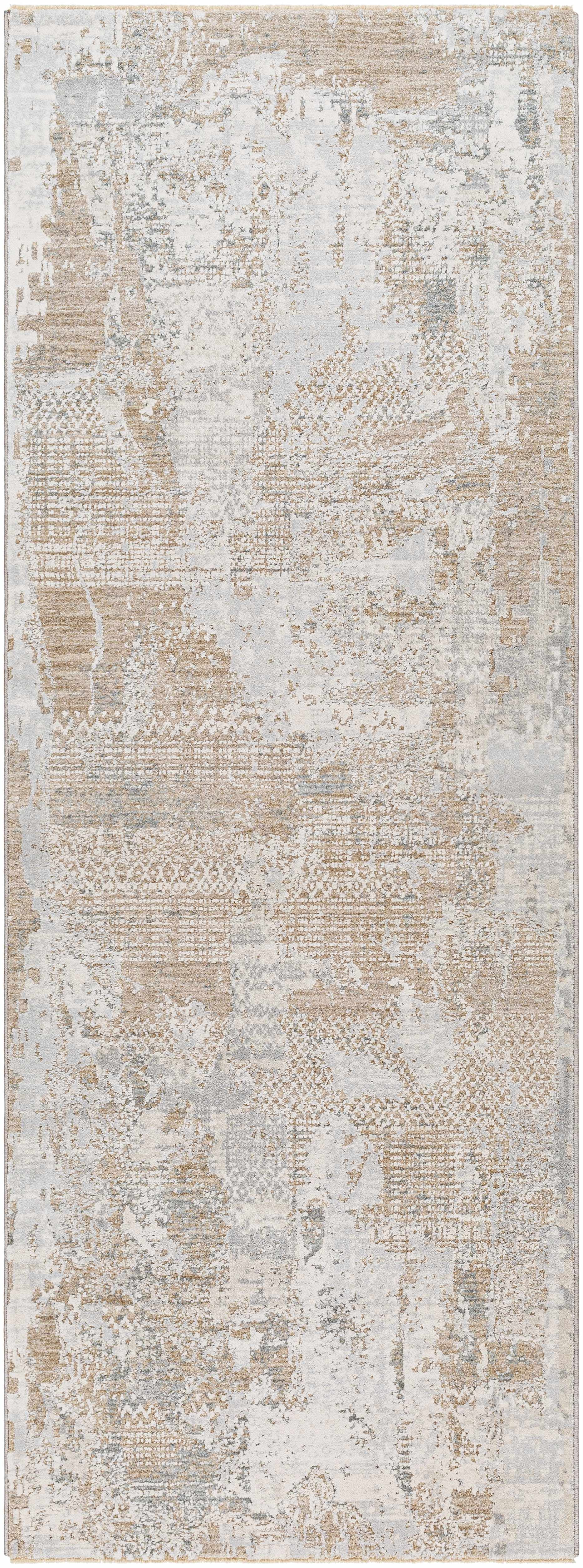 Hauteloom Indah Living Room, Bedroom Area Rug - Gray, Brown - 12' x 15'
