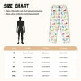 thumbnail image 3 of Balery Happy Easter Rabbit Pantalones de pijama para mujer, pijamas ultraligeros, pantalones de estar por casa-3X-Large, 3 of 6