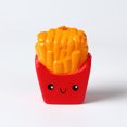thumbnail image 1 of Juguetes de descompresión de pelota antiestrés - Juguetes para apretar - Juguete de presión de alivio del estrés - Lindo juguete de pastel de papas fritas, no pegajoso, 1 pieza brillar Juguete, 1 of 3