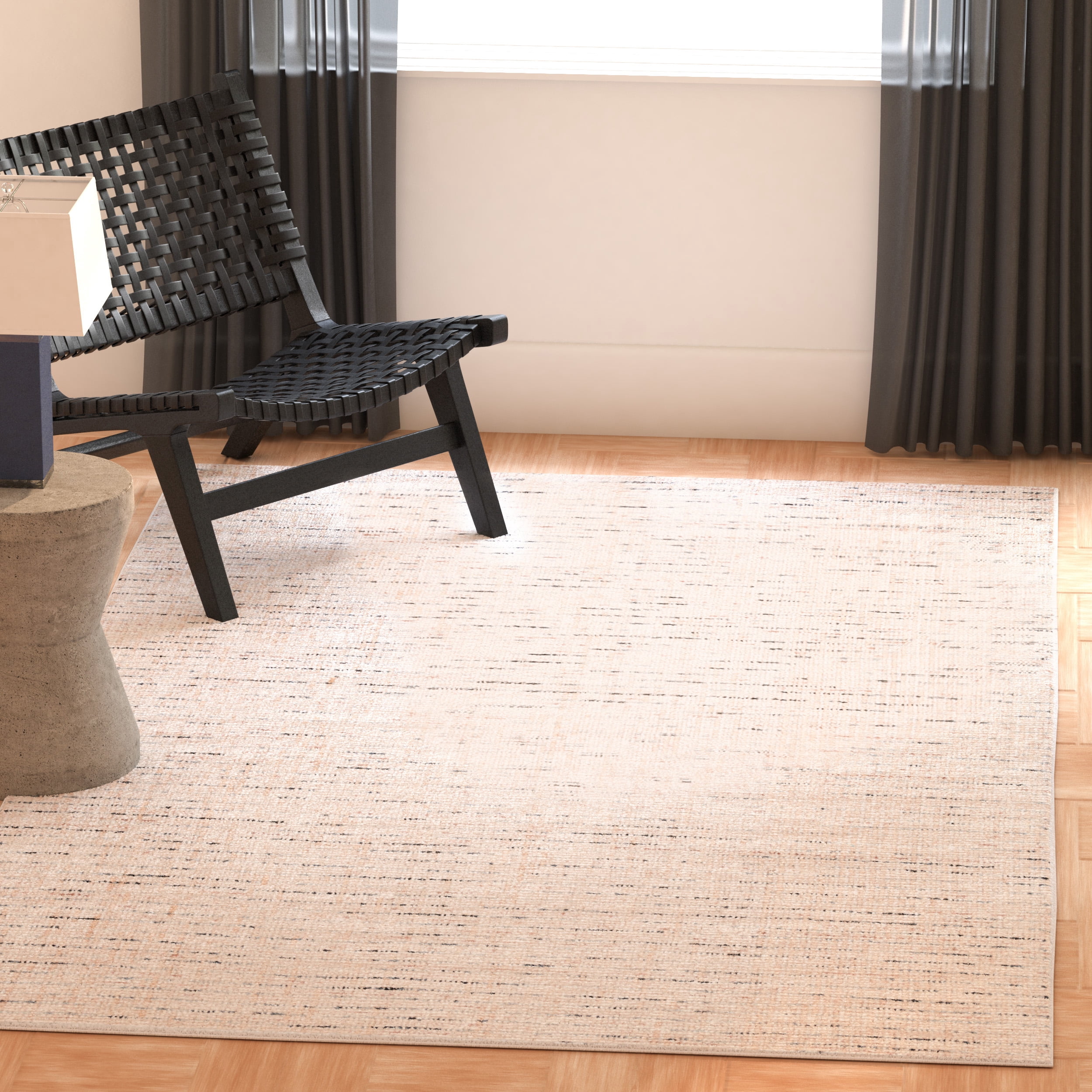 Safavieh Abstract Delia Distressed Wool Area Rug, Ivory/Blue, 2'3" x 4'