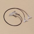 thumbnail image 3 of 1.5cm Crystal Rope Bra Straps Removable Decorative Bra Strap Replacement For Bra Tops Dress (Black), 3 of 7