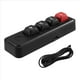 thumbnail image 3 of Teclado Mecánico para Juegos RGB - Macro Programable de 4 Teclas, Diseño Ergonómico con Cable para PC/Escritorio, 816B, 4 Teclas, Negro, 3 of 5