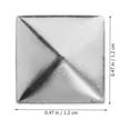 thumbnail image 2 of DEEPCRAFF Jacket Studs Rivets Copper Silver 100Pcs, 2 of 8