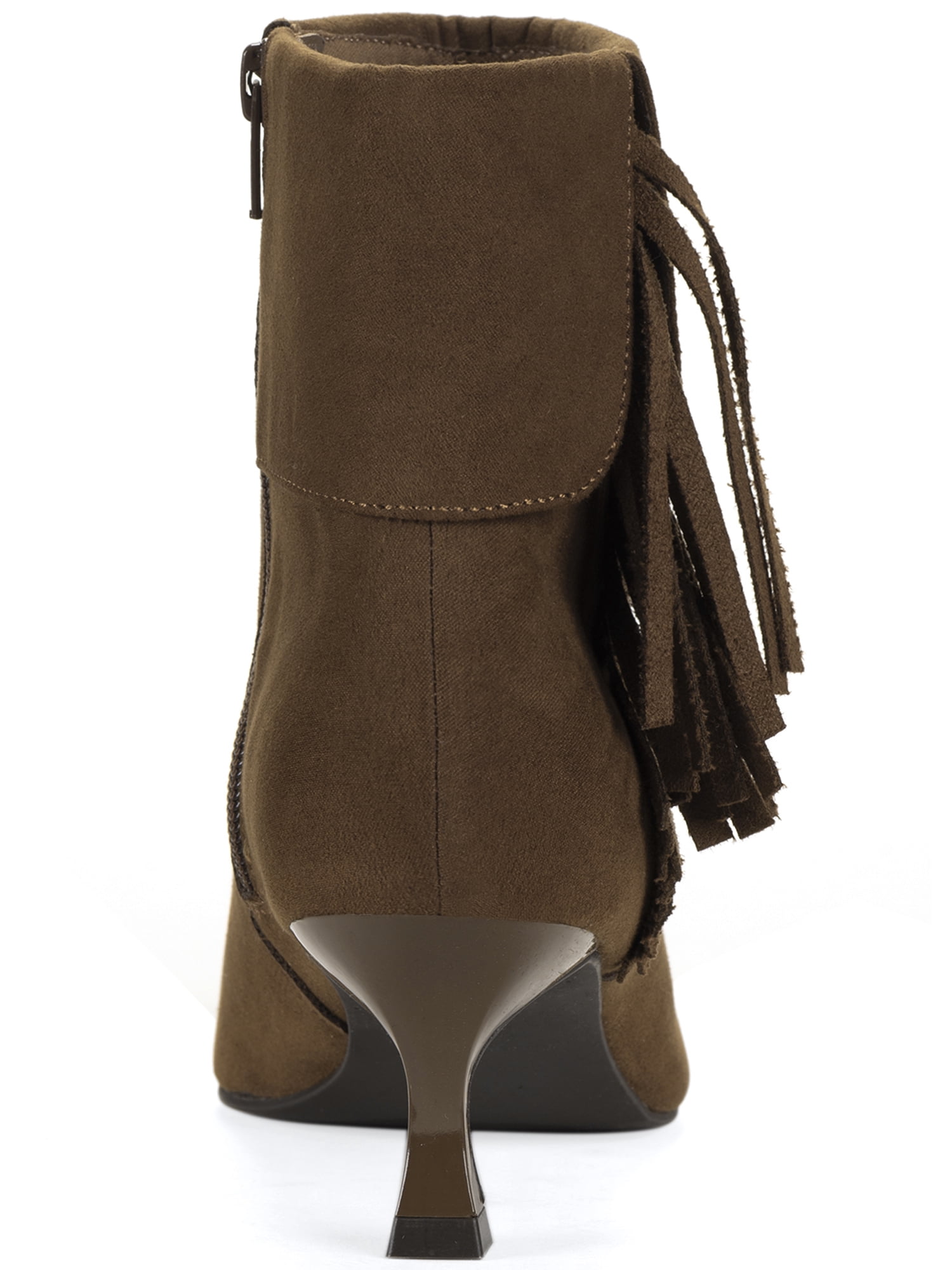 Celebrity Pink's Womens Finn Fringe Bootie