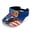 American Eagle Flag Pattern, variant on Chririnla Mountain Camping Design Sun Hat, Lightweight Sun Visor Cap Polyester Fabric Adjustable Strap UV Protection Sun Visor Hat for Running Tennis Golf