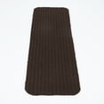 thumbnail image 6 of Ottomanson Stepwell Waterproof Non-Slip Rubberback Solid 8" x 30" Indoor/Outdoor Stair Treads, 14 Pack, Brown, 6 of 14