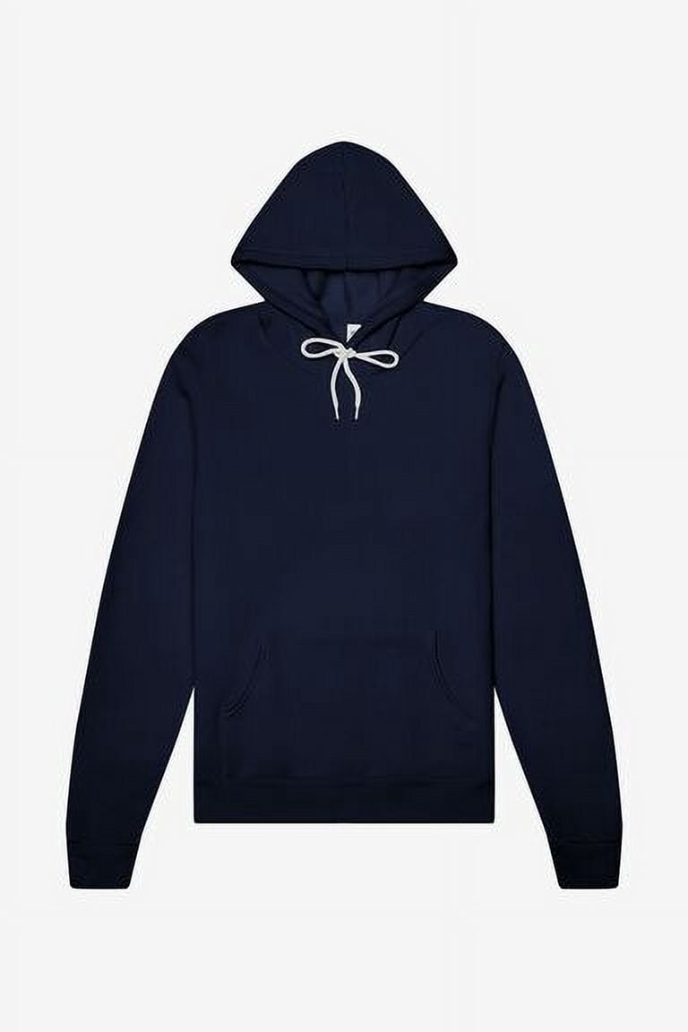 BELLA+CANVAS Adult Pullover Personalized Hoodie, Create Your Own Designs, Navy, XL, Unisex