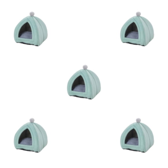 Greeniant Hogar para mascotas, sala de estar interior, dormitorio, nido de descanso de invierno, tienda de campaña para dormir de felpa, casa de Type2 NO2