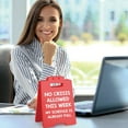 thumbnail image 7 of Funny Office Desk Decor Boss Sign for Women Men Christmas White Elephant Gag Gifts for Manager Supervisor Leader Lady Famale Male, Xmas Teacher Principal Coworker Cubicle Accessories Red Sign, 7 of 7