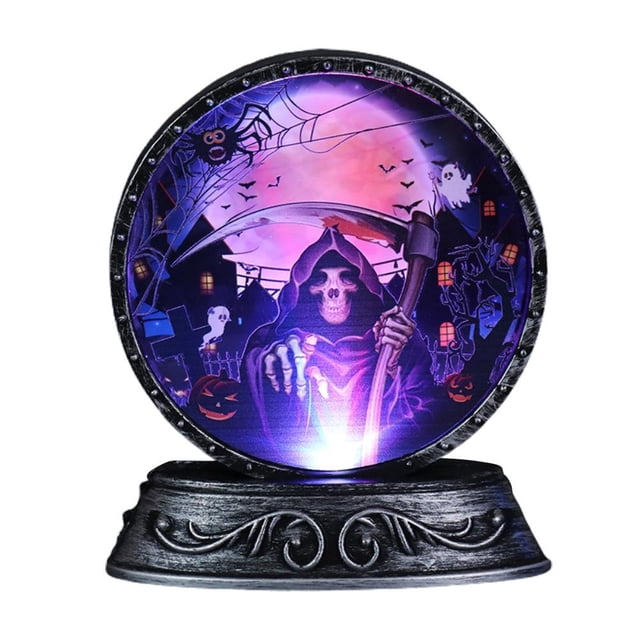Escritorio De Luz Led De Calabaza De Luz De Noche De Halloween Para Decoración De Fiesta De Halloween Advancent HA041712-01