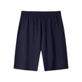 thumbnail image 4 of Chiccall Men Trendy Straight Cut Sports Shorts Adjustable Drawstring Elastic Waist Zip Storage Pockets Lightly Breathable Outdoor Training Vacation Shorts, 4 of 7