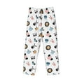 thumbnail image 4 of Xecao Cartoon Animals Men's Straight Lounge Pajama Pants: The Ultimate in Comfortable Sleepwear, 4 of 9