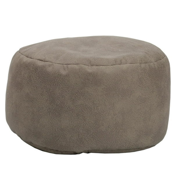 Funda transpirable para reposapiés, ideal para sala de estar y dormitorio. Gris