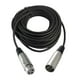 thumbnail image 3 of NEGRO XLR a MICRÓFONO PATCH EXTENSIÓN CABLE - 65ft 65 pies Gloria Cable de micrófono, 3 of 6