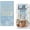 Hot Cocoa, variant on Hello Winter Blue Kitchen Dish Towels Set of 2, Let It Snow Hot Cocoa Snowman Snowflake Hand Towels Drying Baking Cooking Cloth, Christmas Holiday Seasonal Home Kitchen Decor 18 x 26 Inch