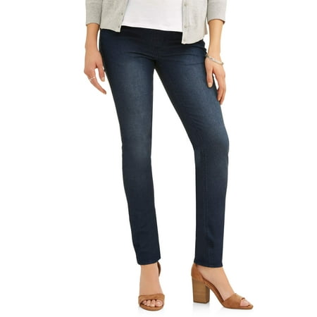- Maternity Demi-Panel Super Soft Skinny Jeans - Available in Plus Sizes