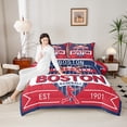 thumbnail image 4 of Castle Fairy Baseball Twin Comforter Sets,Ball Gamer Bedding Set,Sport Bedding Set, 4 of 8