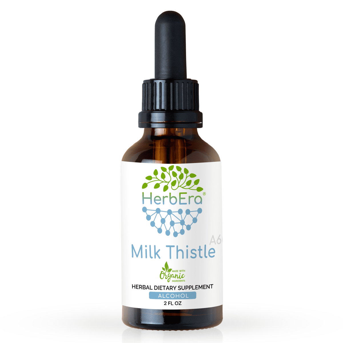 Milk Thistle Alcohol Herbal Extract Tincture, SuperConcentrated