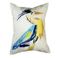 thumbnail image 3 of Betsy Drake Interiors Vertical Blue Heron No Cord Pillow 16x20, 3 of 3