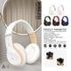 thumbnail image 3 of Auriculares Bluetooth de diadema, auriculares estéreo inalámbricos con función de llamada por radio, auriculares Bluetooth para negocios., 3 of 3