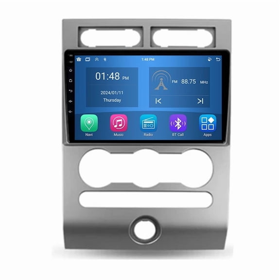 RoverOne 4 64GB Car Stereo CarPlay GPS Navigation Bluetooth for Ford Expedition 3 2006-2017 Android Touch Screen Player