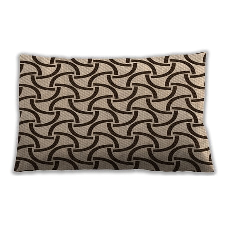 Ahgly Company Outdoor Rectangular Contemporary Lumbar Throw Pillow, 13 inch by 19 inch