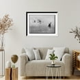 thumbnail image 4 of Historic Framed Print, Farman flying machine, in flight - 2, 17-7/8" x 21-7/8", 4 of 9