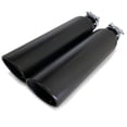 thumbnail image 1 of Colt Universal Truck Exhaust Tips (2.5" x 18" x 4", Black), 1 of 6