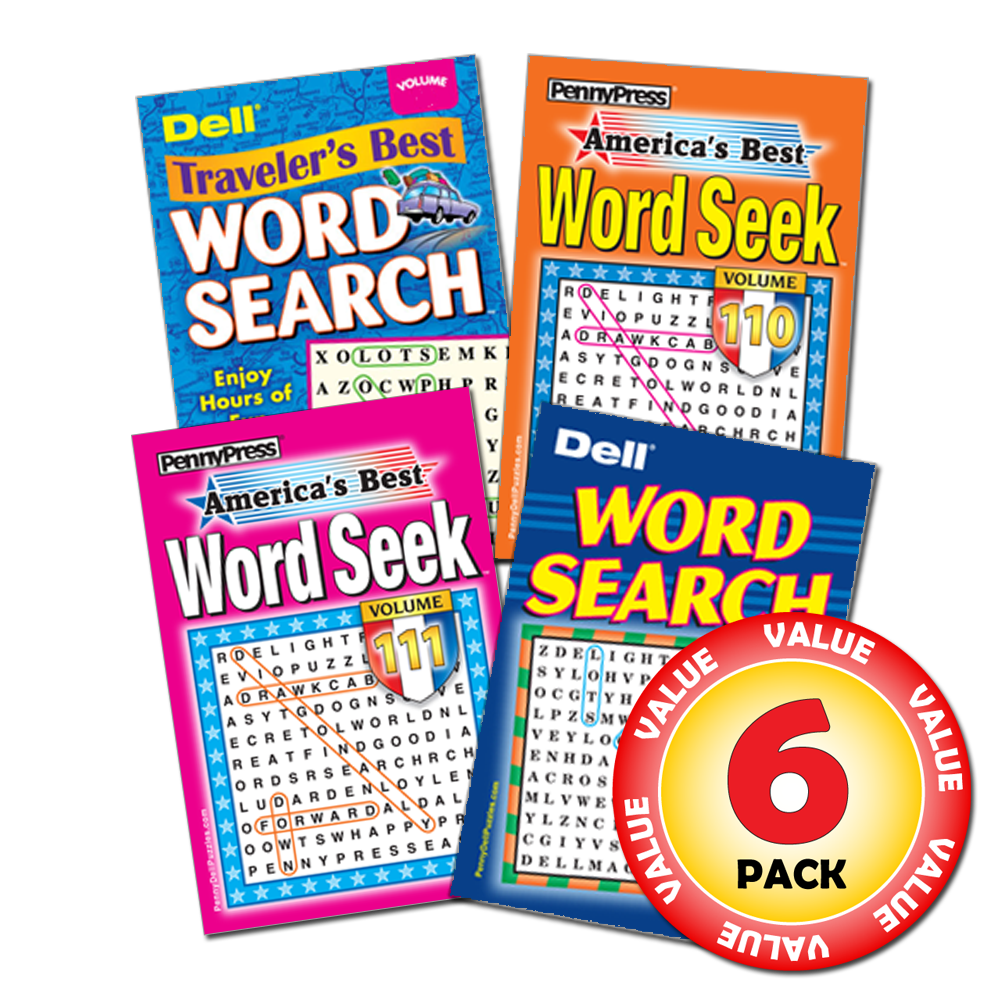 Penny Press Large-print Word Seek Puzzles March 2022 