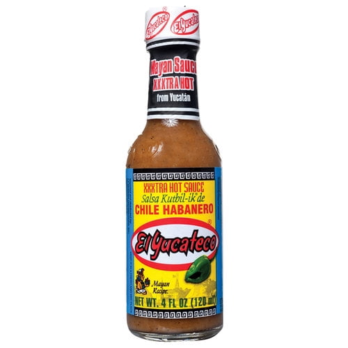 El Yucateco Chile Habanero XXXtra Hot Sauce, 4 fl oz by Generic