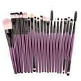 thumbnail image 1 of Fiudx Veinte Pinceles de Maquillaje - Set de Herramientas de Belleza con Borde, Pincel para Sombra de Ojos, 1 of 1