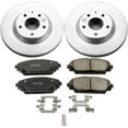 thumbnail image 2 of PowerStop Front Geomet Coated Brake Rotor and Pad Kit Fits: MAZDA Select Models CRK6971, 2 of 4