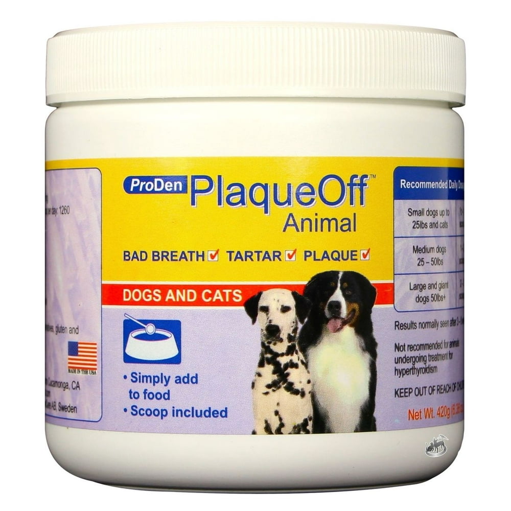 Proden PlaqueOff Dental Care for Dogs and Cats, 420gm
