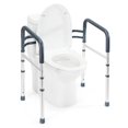 thumbnail image 1 of Rieles de seguridad para inodoros Lianjindun, plegables y portátiles, 160 kg, 1 of 6