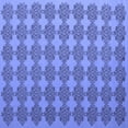 thumbnail image 1 of Ahgly Company Indoor Square Abstract Blue Contemporary Area Rugs, 4' Square, 1 of 4