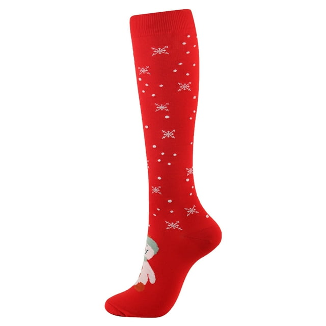 Chaussettes de Sport en Coton pour Femmes Motif de Noël