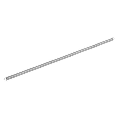 Stainless Spring Wire - 0.6mmx7mmx300mm 304 Stainless Steel Wire Extension Tension Spring Silver Tone
