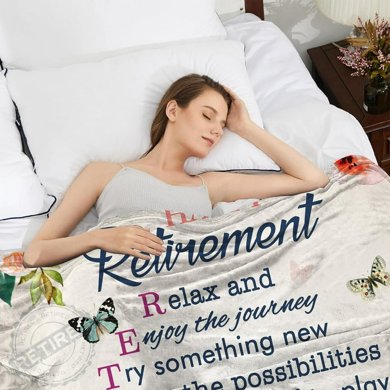Retirement Blanket Gift Ideas For Female Retirement Retirement